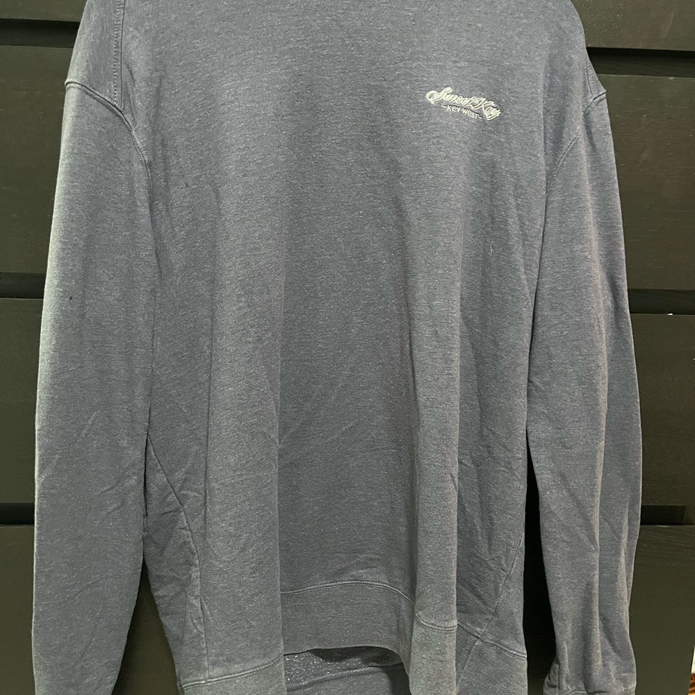 Siesta Key Charcoal crewneck